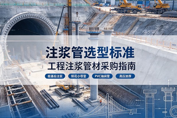 武城注浆管选型标准