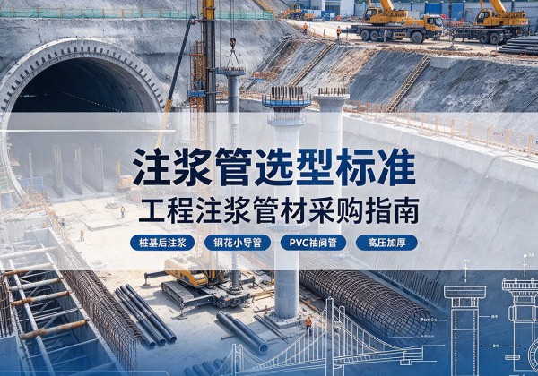 武城注浆管选型标准